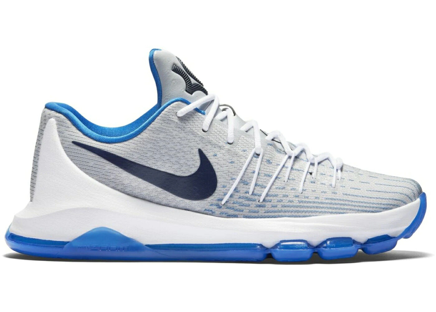 ナイキ 青味 青色 白いこと 白いこと 紺色 米国海軍 スニーカー メンズ NIKE KD 8 PHOTO BLUE / WHITE MIDNIGHT NAVY PHOTO BLUE