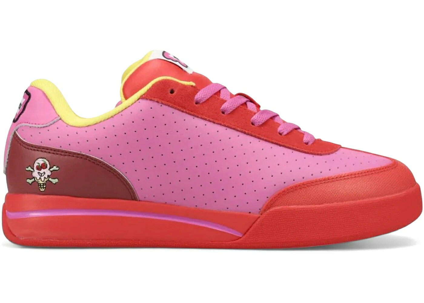 リーボック 皮膚軟化剤 さくら色 赤 赤いこと 黄味がかった 黄色 クリーム スニーカー メンズ REEBOK BOARD FLIP BBC ICE CREAM PINK LEMONADE / RED PINK YELLOW