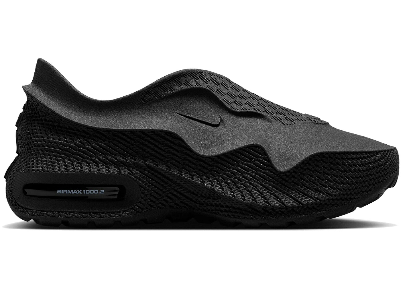 ナイキ マックス 黒いこと 黒いこと 大気圏マックス 1000.2 スニーカー メンズ NIKE AIR MAX BLACK / BLACK BLACK