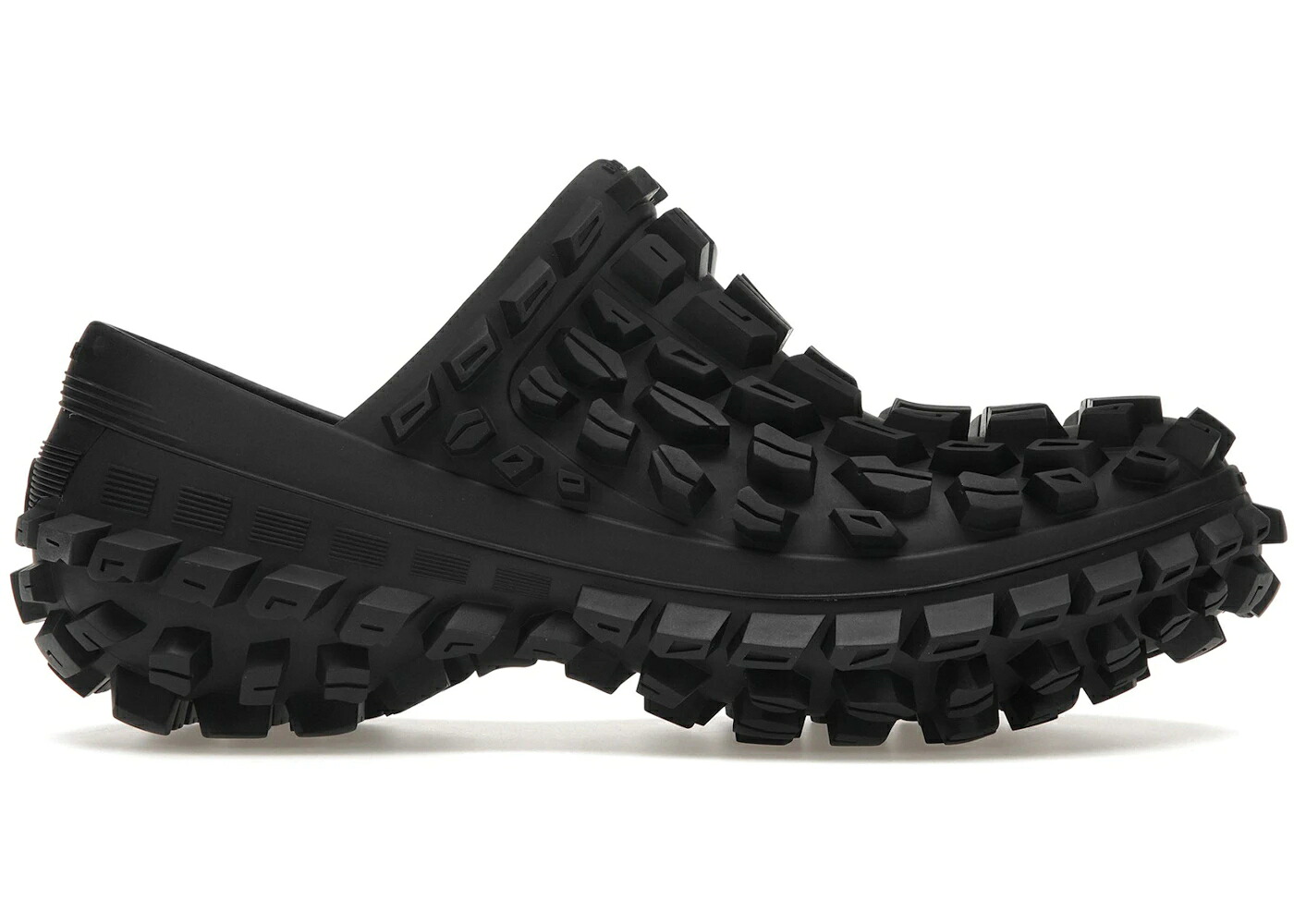 バレンシアガ ディフェンダー 黒色 ブラック ラバー スニーカー メンズ BALENCIAGA DEFENDER CLOG BLACK RUBBER /|スニケス