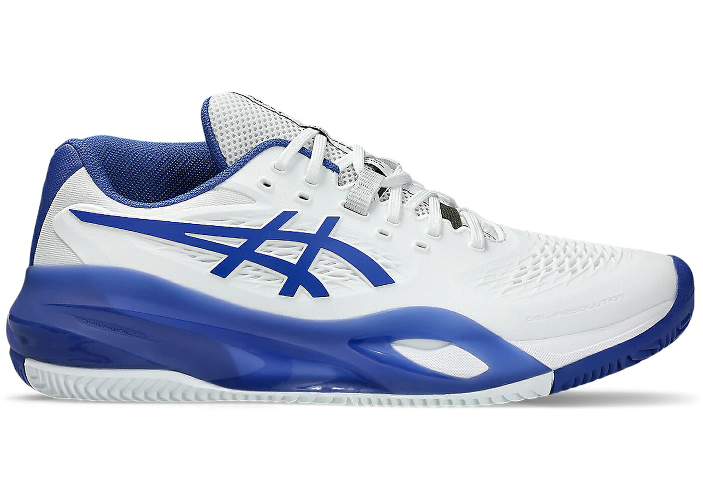 アシックス 白いこと 白いこと スニーカー メンズ ASICS GEL-RESOLUTION X CLAY WHITE DARK COBALT / WHITE DARK COBALT