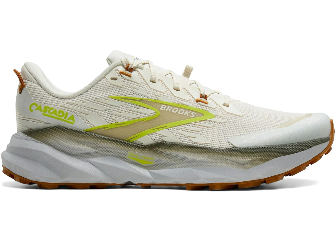 ブルックス オリーブ スニーカー メンズ BROOKS CASCADIA 19 COCONUT OLIVE GINGER / COCONUT OLIVE GINGER