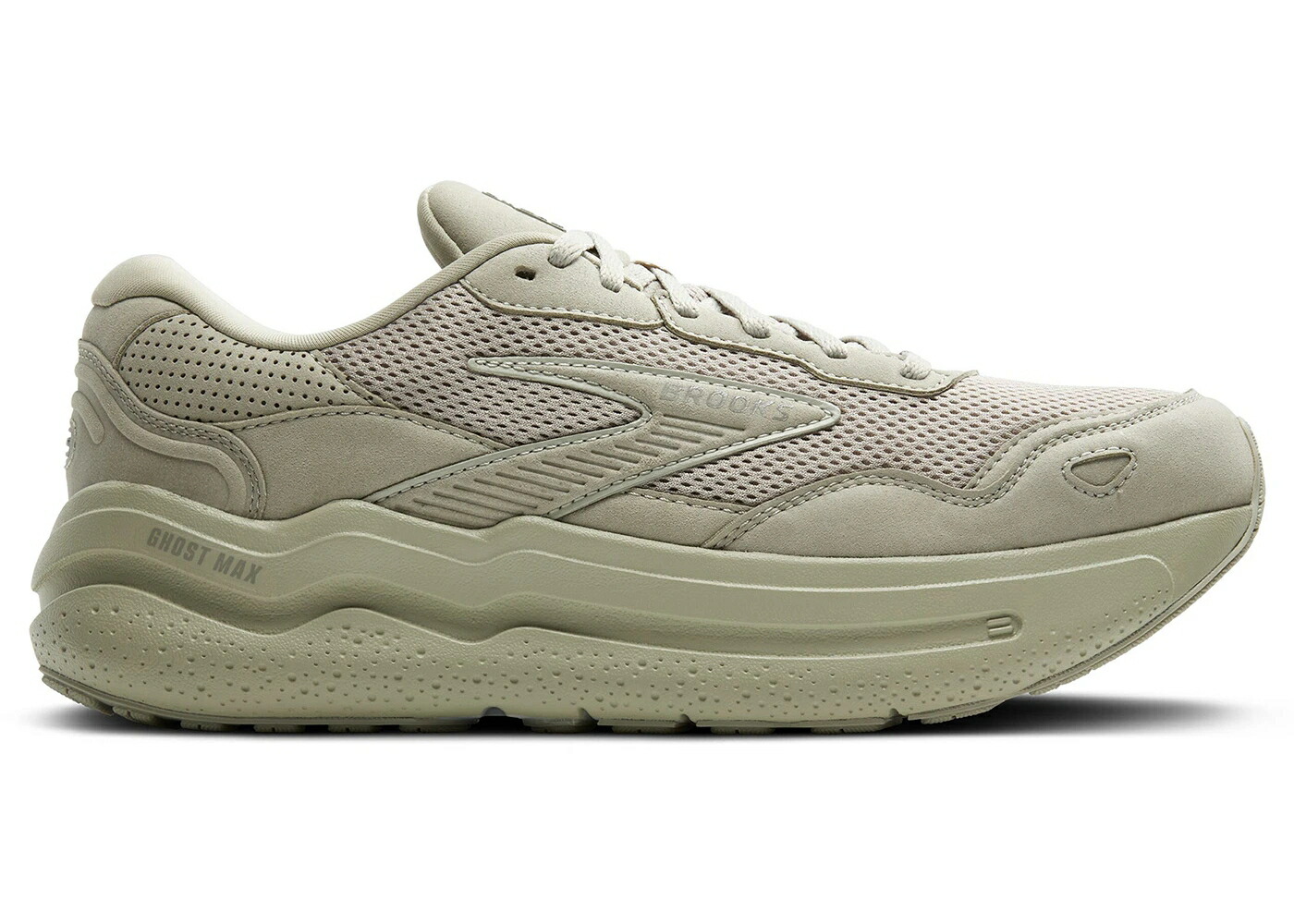 ブルックス マックス スニーカー メンズ BROOKS GHOST MAX SE STONE OAK / STONE OAK