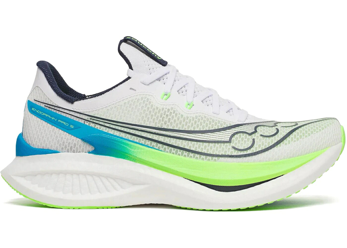 サッカニー 労働者階級 白いこと 白いこと スニーカー メンズ SAUCONY ENDORPHIN PRO 5 WHITE SLIME / WHITE SLIME