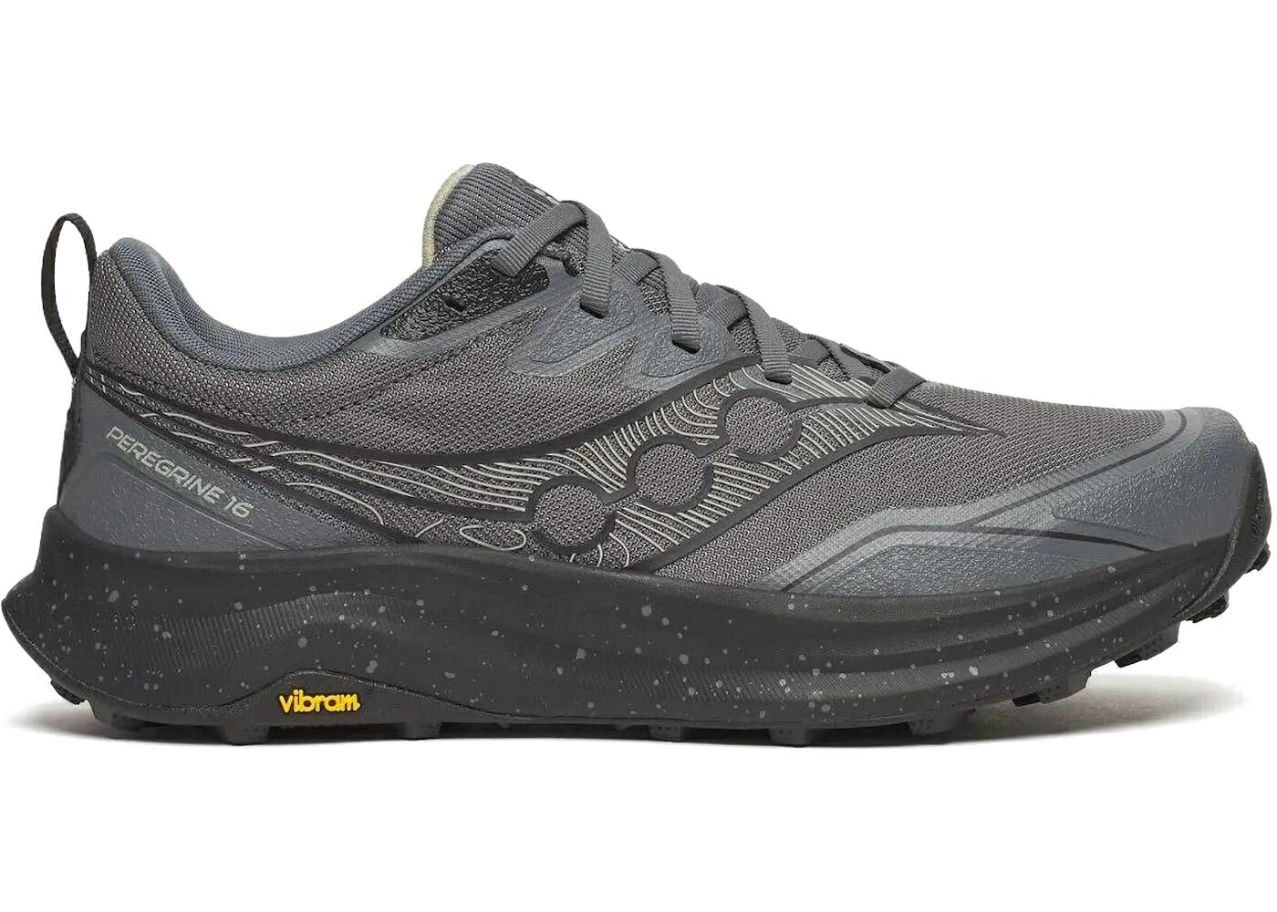 サッカニー 炭素 黒いこと 黒いこと スニーカー メンズ SAUCONY PEREGRINE 16 CARBON BLACK / CARBON BLACK
