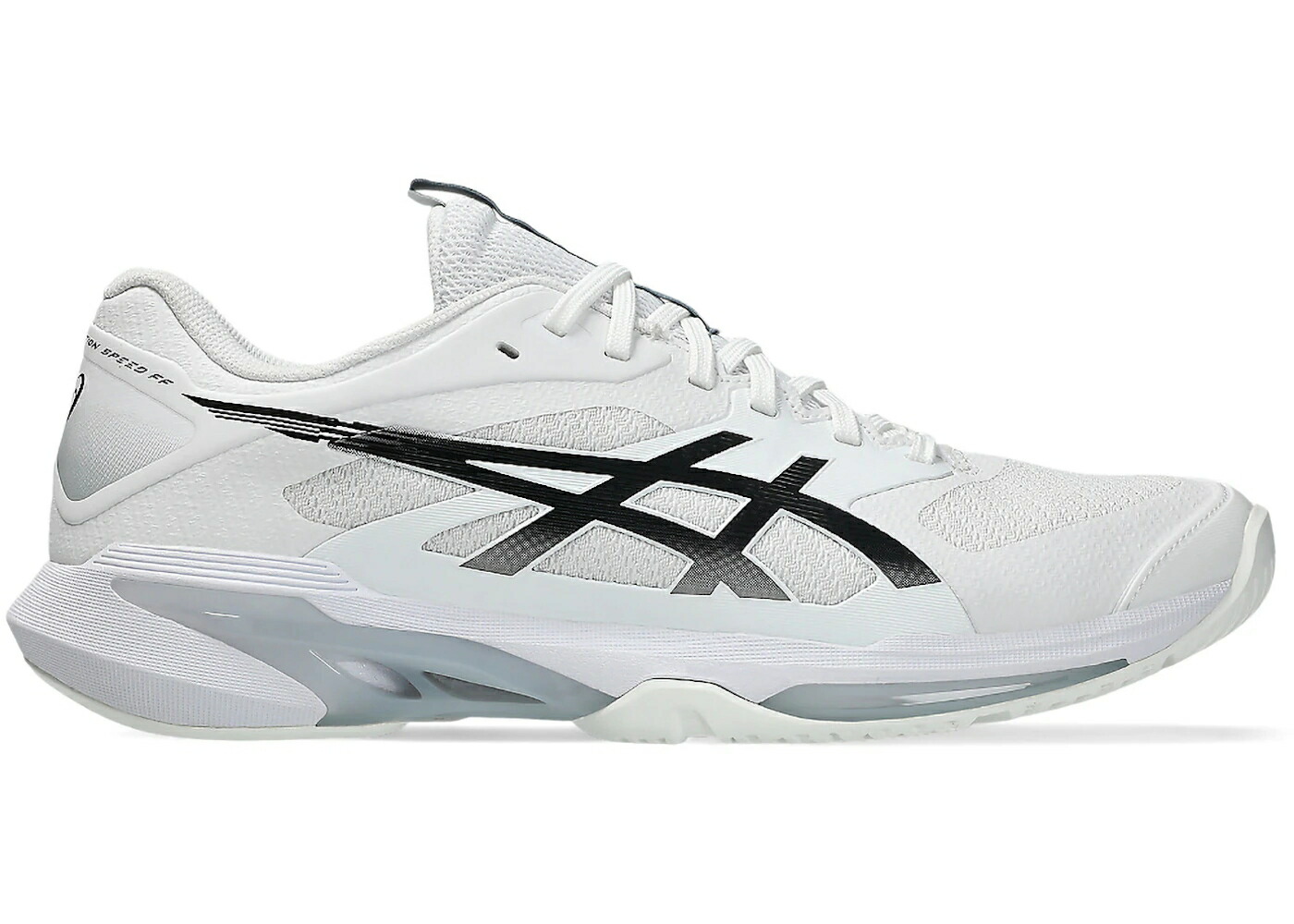アシックス 素早さ 白いこと 白いこと 黒いこと 黒いこと スニーカー メンズ ASICS SOLUTION SPEED FF 4 WHITE BLACK / WHITE BLACK