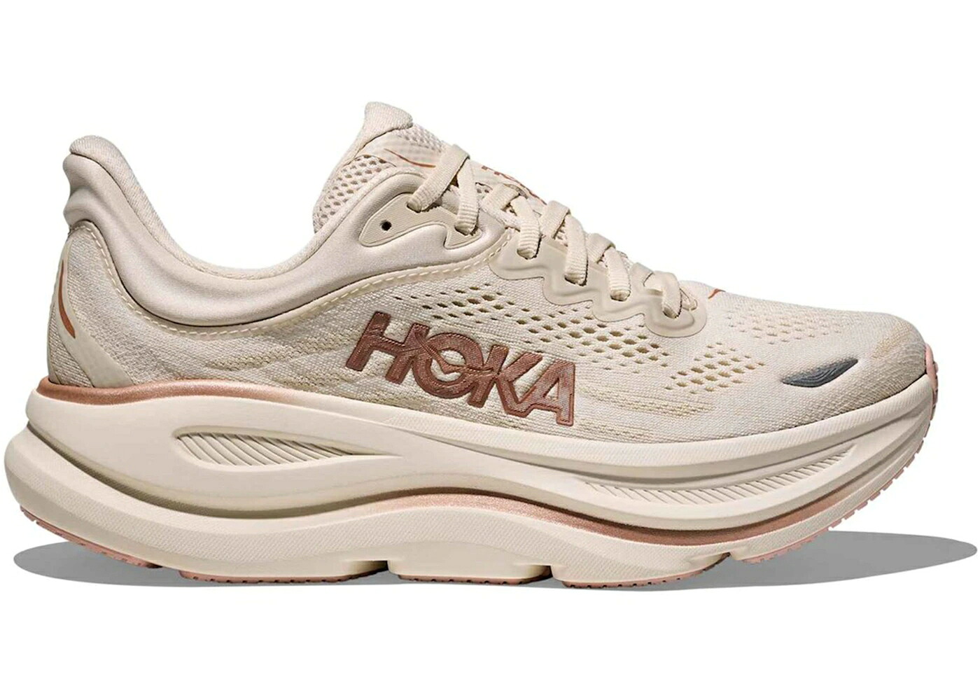 ホカオネオネ ローズ ゴールド WOMEN'S スニーカー レディース HOKA ONE ONE HOKA ONE BONDI 9 OAT MILK ROSE GOLD (WOMEN'S) / OAT MILK ROSE GOLD｜スニケス