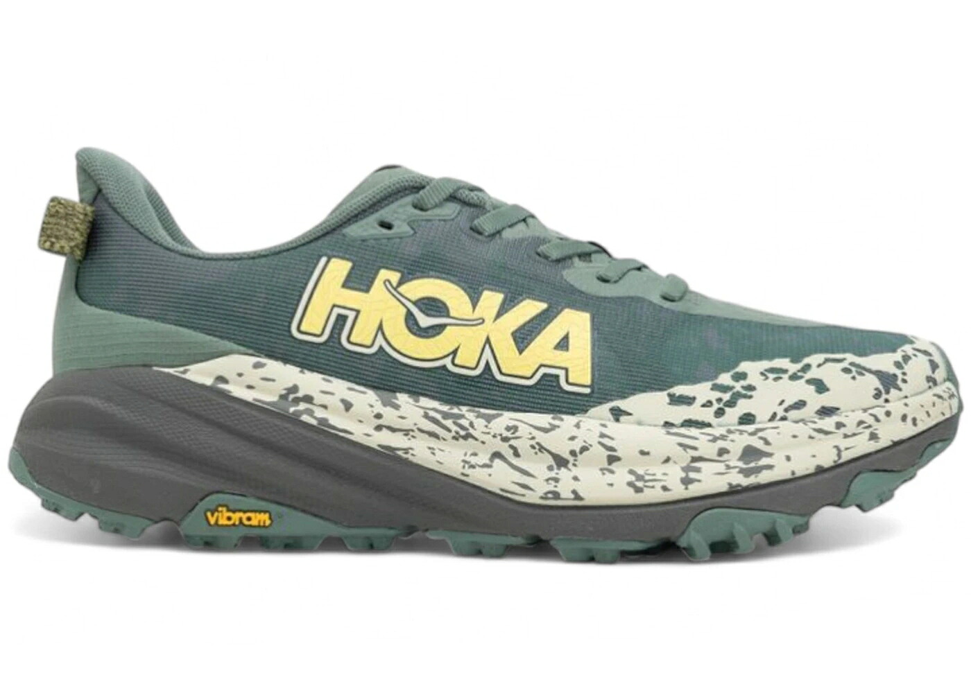 ホカオネオネ 薄墨色 薄墨色 スニーカー メンズ HOKA ONE ONE HOKA ONE SPEEDGOAT 6 FERN ASPHALT GREY / FERN ASPHALT GREY