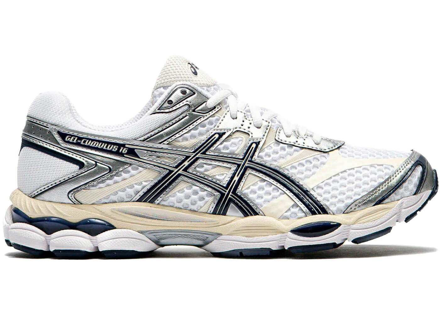 アシックス 白いこと 白いこと スニーカー メンズ ASICS GEL-CUMULUS 16 WHITE MIDNIGHT / WHITE MIDNIGHT