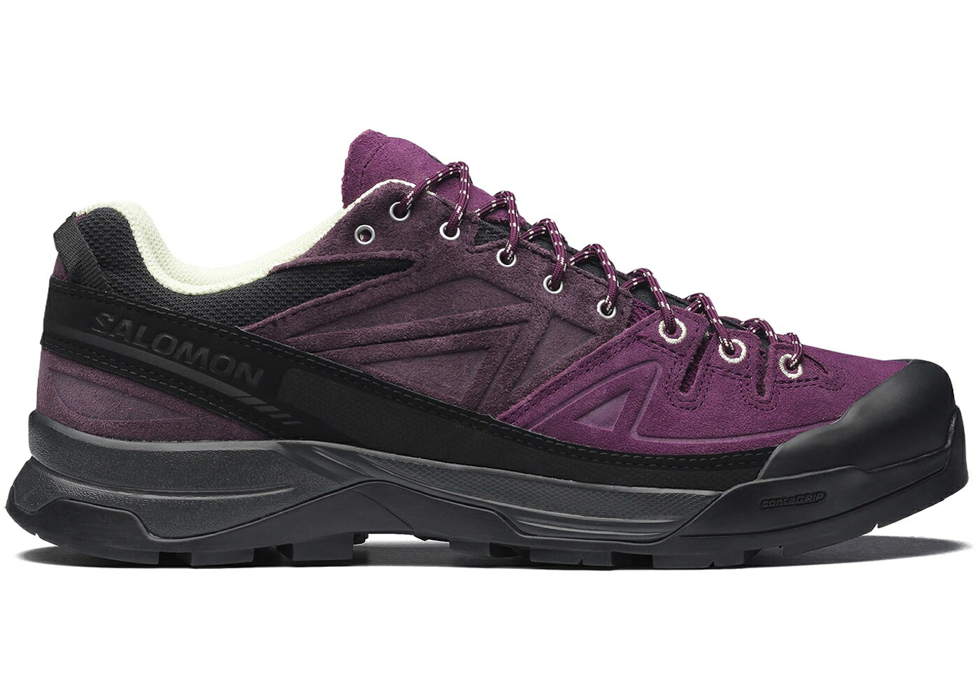 サロモン 三冬 菩提樹 スニーカー メンズ SALOMON X-ALP LTR WINTER BLOOM PLUM PERFECT / WINTER BLOOM PLUM PERFECT LIME