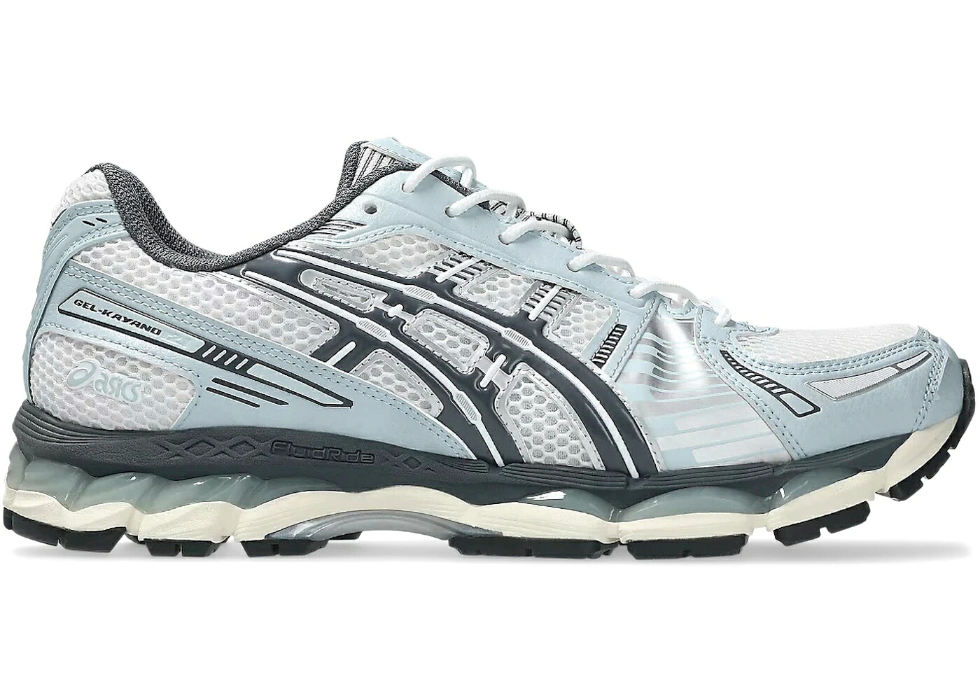 アシックス 白いこと 白いこと 薄墨色 薄墨色 12.1 スニーカー メンズ ASICS GEL-KAYANO WHITE CARRIER GREY / WHITE CARRIER GREY