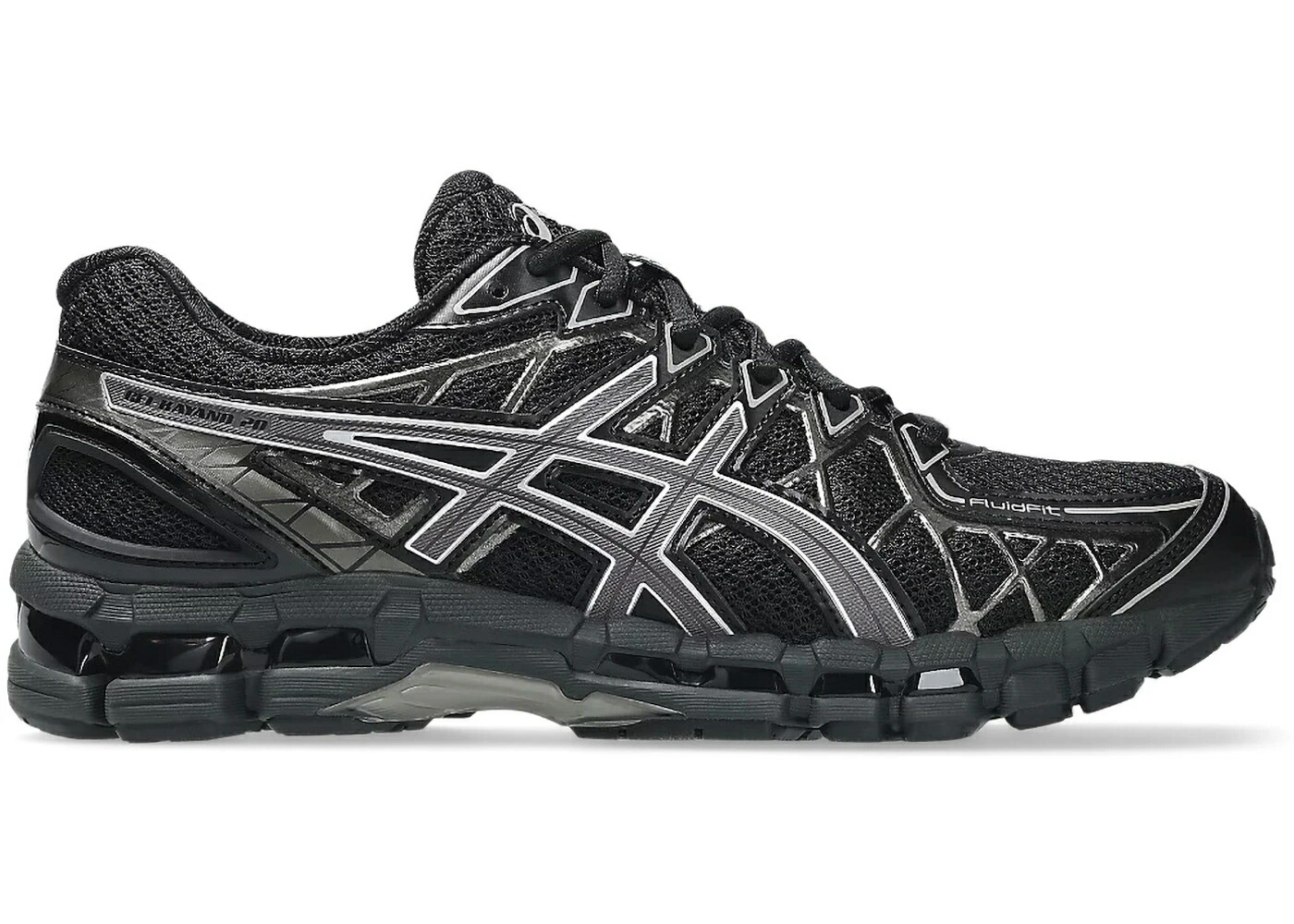アシックス 黒いこと 黒いこと 薄墨色 薄墨色 スニーカー メンズ ASICS GEL-KAYANO 20 BLACK CLAY GREY / BLACK CLAY GREY