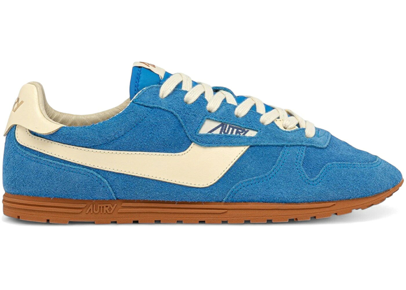 青み 青色 スニーカー メンズ AUTRY WINDSPIN LOW BLUE YATCH RUTABAGA / BLUE YATCH RUTABAGA