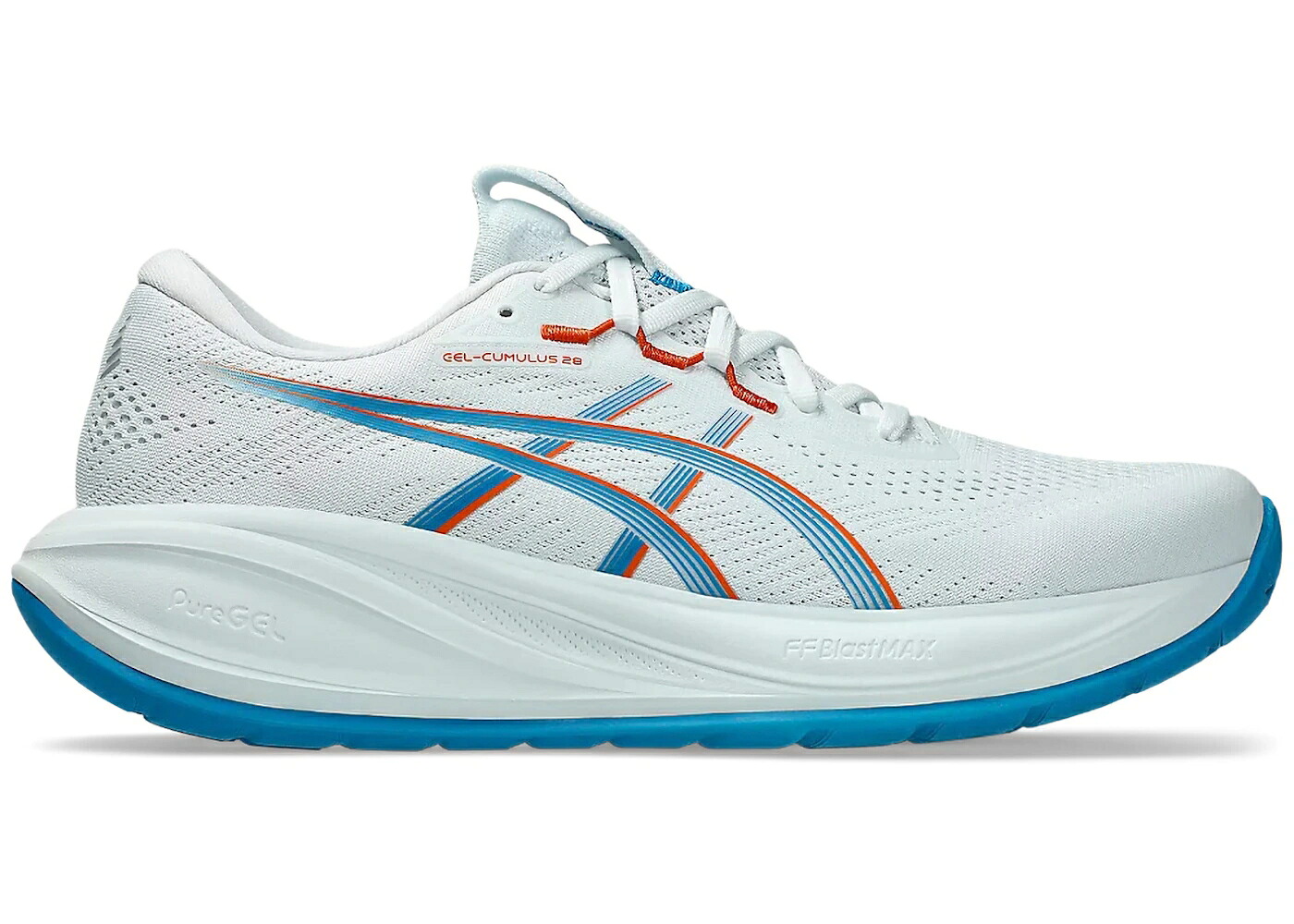 アシックス 青碧 青碧 スニーカー メンズ ASICS GEL-CUMULUS 28 ARCTIC BLUE AEGEAN / ARCTIC BLUE AEGEAN BLUE
