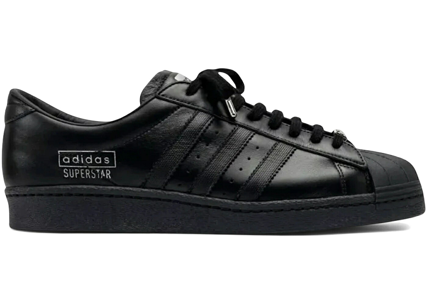 アディダス はやりっ児 中核グループ 黒いこと 黒いこと スニーカー メンズ ADIDAS SUPERSTAR A-TYPE CORE BLACK / CORE BLACK CORE BLACK CORE BLACK