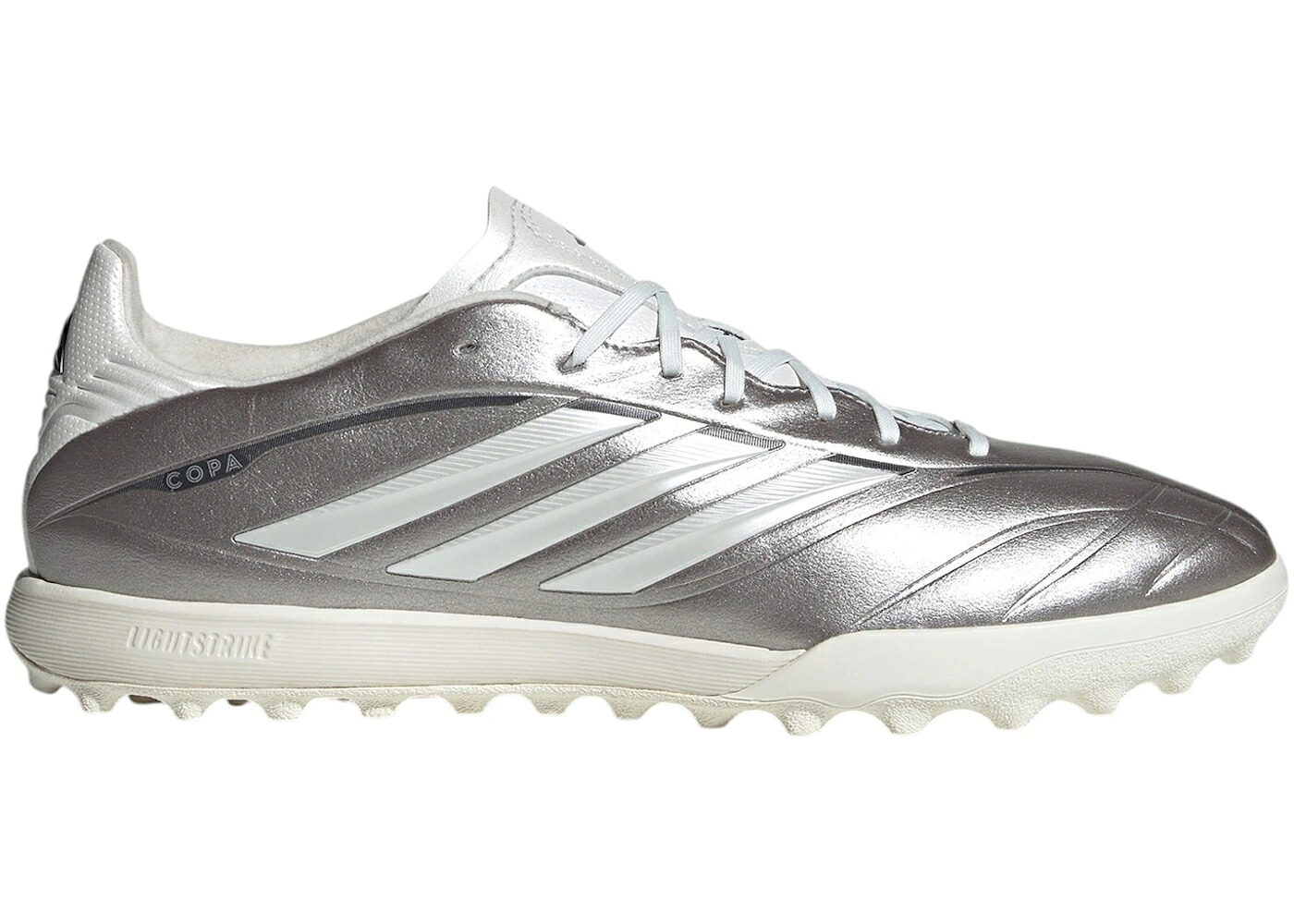 アディダス 純一無雑 無し ナイト爵 MET. スニーカー メンズ ADIDAS COPA PURE 4 LEAGUE TF ICE COLD PRECISION PACK / TAUPE MET. ZERO METALIC NIGHT