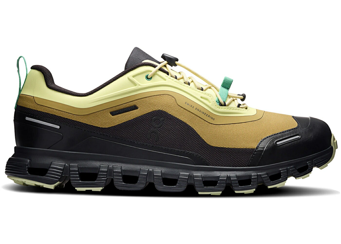オン サファリ スニーカー メンズ ON RUNNING CLOUD 6 GEO WATERPROOF LIMELIGHT SAFARI / LIMELIGHT SAFARI