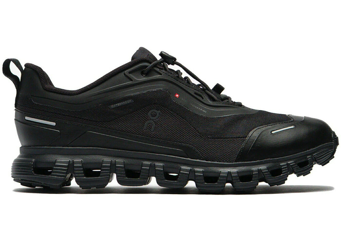 オン 黒いこと 黒いこと スニーカー メンズ ON RUNNING CLOUD 6 GEO WATERPROOF BLACK / BLACK BLACK