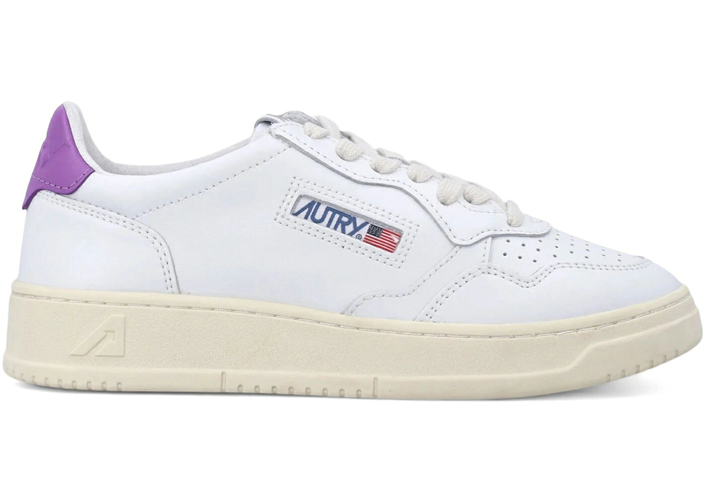 レザー 白色 ホワイト WOMEN'S スニーカー レディース AUTRY MEDALIST LEATHER LOW WHITE DEWBERRY (WOMEN'S) / WHITE DEWBERRY｜スニケス