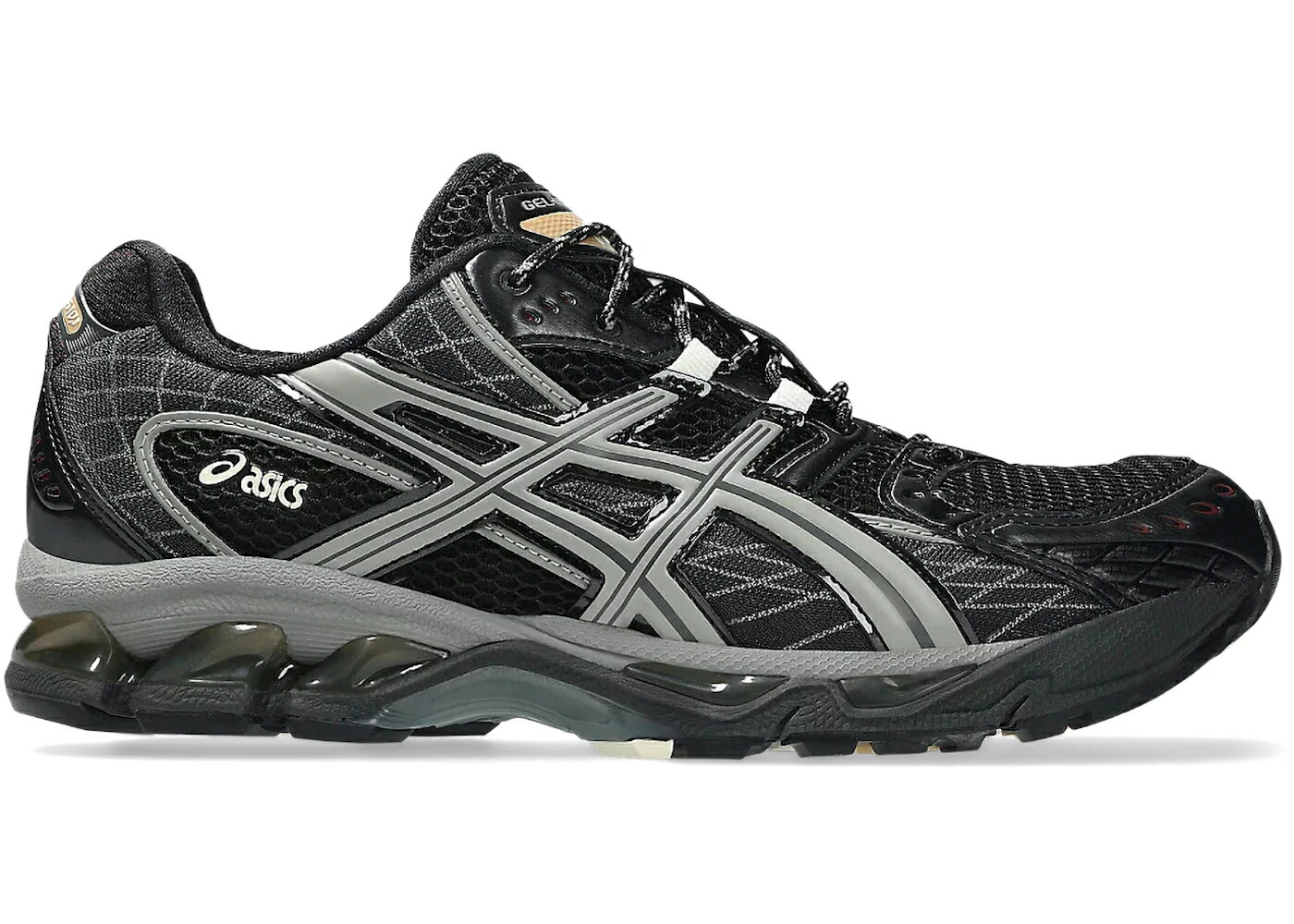 アシックス 黒いこと 黒いこと 薄墨色 薄墨色 10.1 スニーカー メンズ ASICS GEL-NIMBUS BLACK CLAY GREY / BLACK CLAY GREY