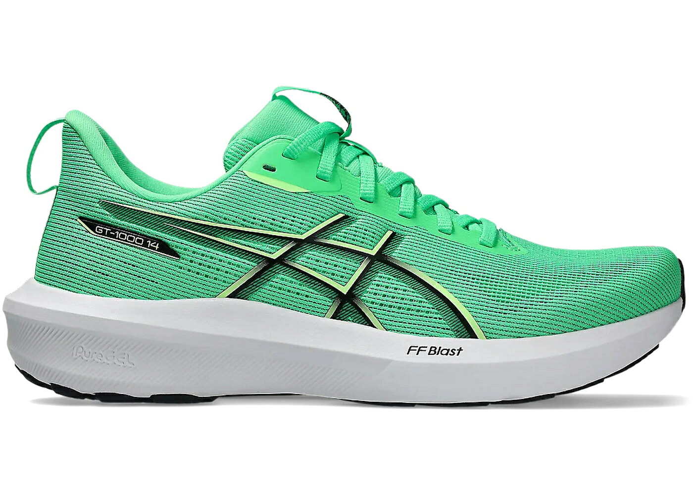 アシックス 緑 緑であること スニーカー メンズ ASICS GT-1000 14 VITAL GREEN ILLUMINATE / VITAL GREEN ILLUMINATE GREEN