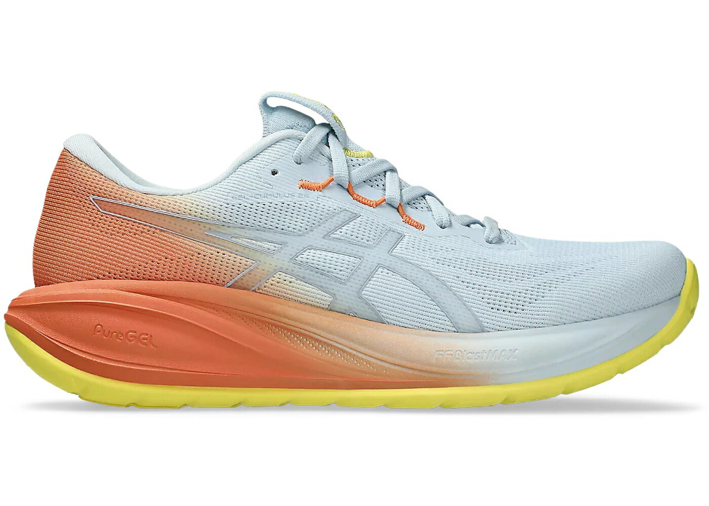 アシックス 天の原 スニーカー メンズ ASICS GEL-CUMULUS 28 SUNNY SIZZLE / SKY SUN PEACH