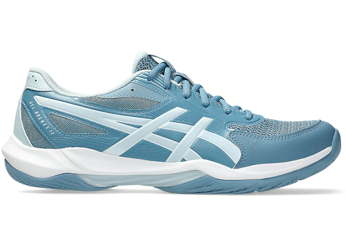 アシックス 青碧 青碧 冷やりとした 薄墨色 薄墨色 スニーカー メンズ ASICS GEL-ROCKET 12 SABA BLUE COOL GREY / SABA BLUE COOL GREY