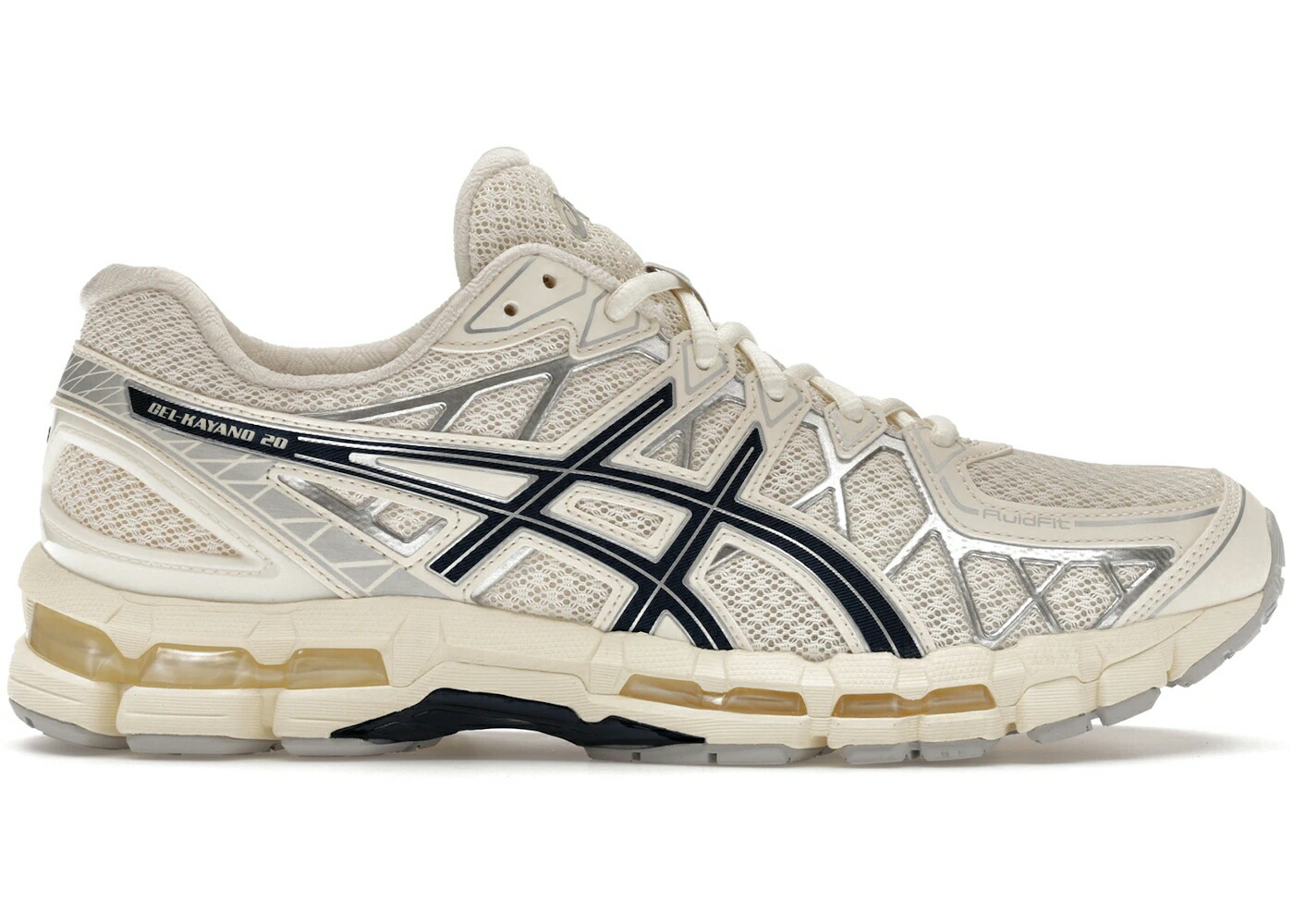アシックス 皮膚軟化剤 青碧 青碧 スニーカー メンズ ASICS GEL-KAYANO 20 CREAM INDEPENDENCE BLUE / CREAM INDEPENDENCE BLUE