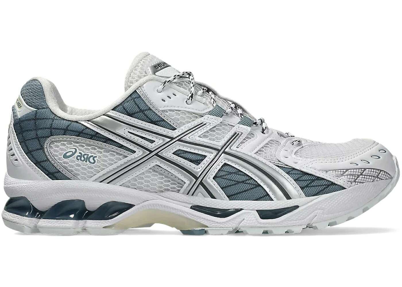 アシックス 白いこと 白いこと 青碧 青碧 10.1 スニーカー メンズ ASICS GEL-NIMBUS WHITE SLATE BLUE / WHITE SLATE BLUE