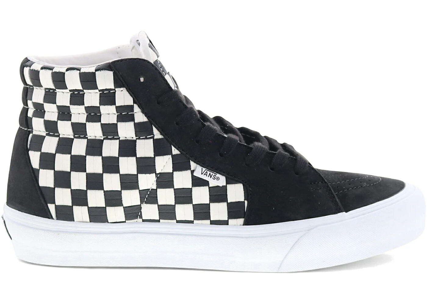 ヴァンズ バンズ ウーブン 黒いこと 黒いこと 白いこと 白いこと 間隔文字 スニーカー メンズ VANS STYLE 38 VLT LX WOVEN CHECKBOARD BLACK WHITE / BLACK BLANC DE BLANC