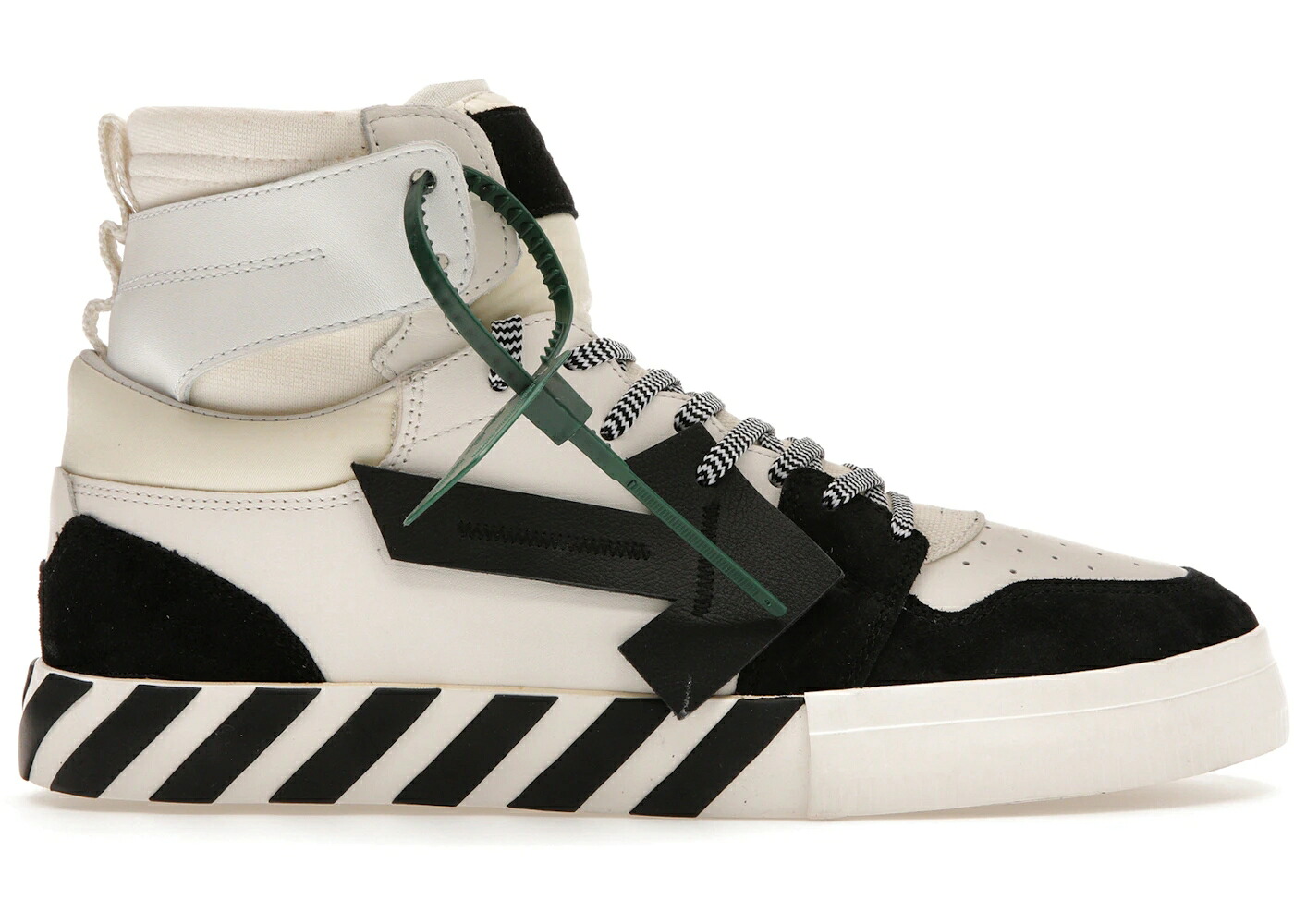象牙色 御機嫌 白いこと 白いこと 黒いこと 黒いこと スニーカー メンズ OFF-WHITE VULC HIGH WHITE BLACK / WHITE BLACK