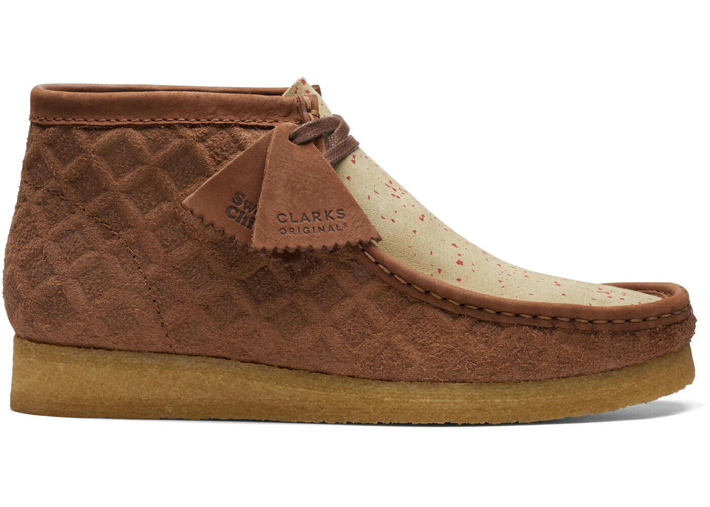 クラークス オリジナルス ブーツ 赤銅色 赤銅色 赤 赤いこと スニーカー メンズ CLARKS ORIGINALS WALLABEE BOOT SWEET CHICK / BROWN RED