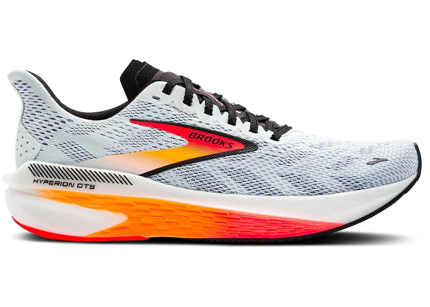 ブルックス 黒いこと 黒いこと スニーカー メンズ BROOKS HYPERION GTS 2 ILLUSION CORAL BLACK / ILLUSION CORAL BLACK