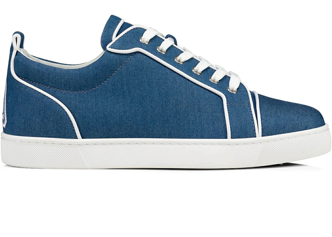 クリスチャンルブタン 青碧 青碧 白いこと 白いこと スニーカー メンズ CHRISTIAN LOUBOUTIN CHRISTIAN LOUBOUTIN VARSIJUNIOR FLAT BLUE WHITE / BLUE WHITE