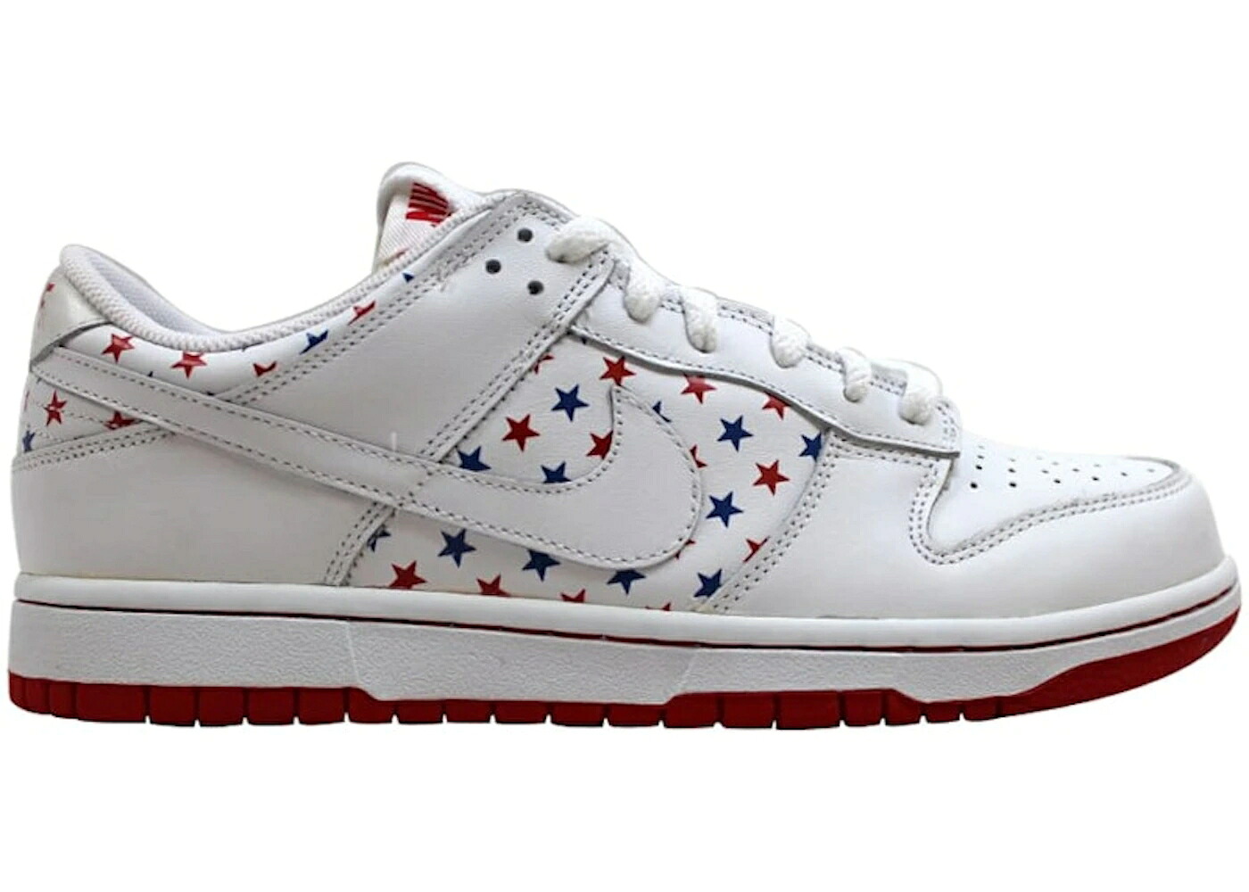 ナイキ ダンク 白いこと 白いこと 赤 赤いこと ダンクロー WOMEN\u0027S スニーカー レディース NIKE DUNK LOW 4TH OF JULY (WOMEN\u0027S) / WHITE WHITE SPORT RED
