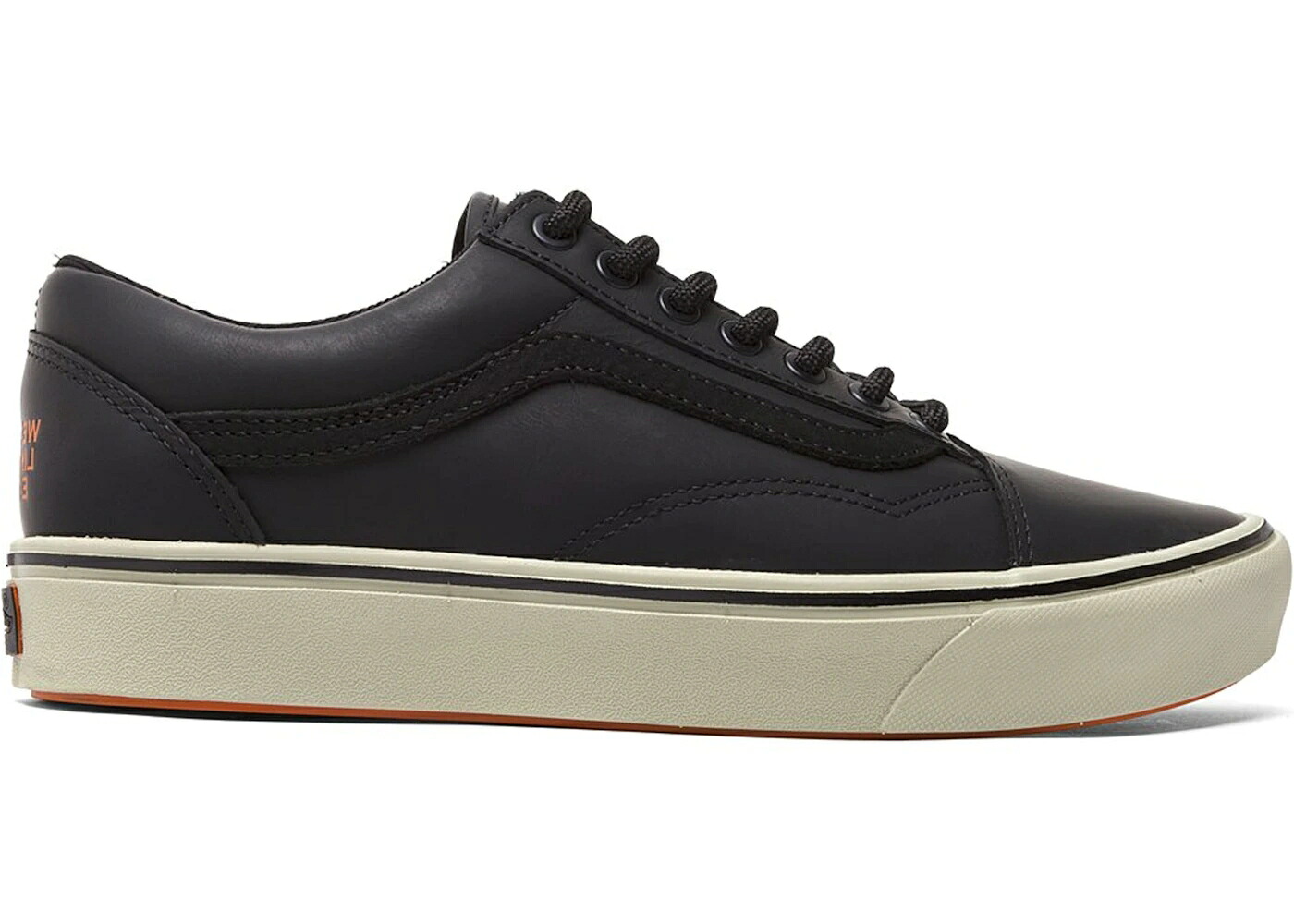 ヴァンズ バンズ 黒いこと 黒いこと 橙 オレンジ色 年寄りの学院 スニーカー メンズ VANS OLD SKOOL COMFYCUSH THE DARKSIDE INITIATIVE / MATTE BLACK ORANGE