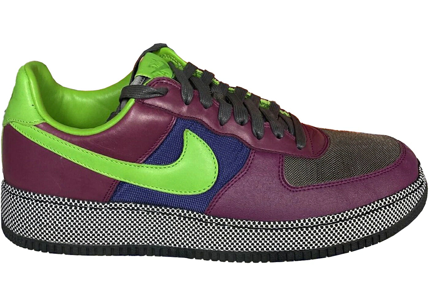 ナイキ 緑 緑であること 空軍 スニーカー メンズ NIKE AIR FORCE 1 LOW INSIDEOUT GREEN BEAN GRAPE / MIDNIGHT FOG GREEN BEAN GRAPE