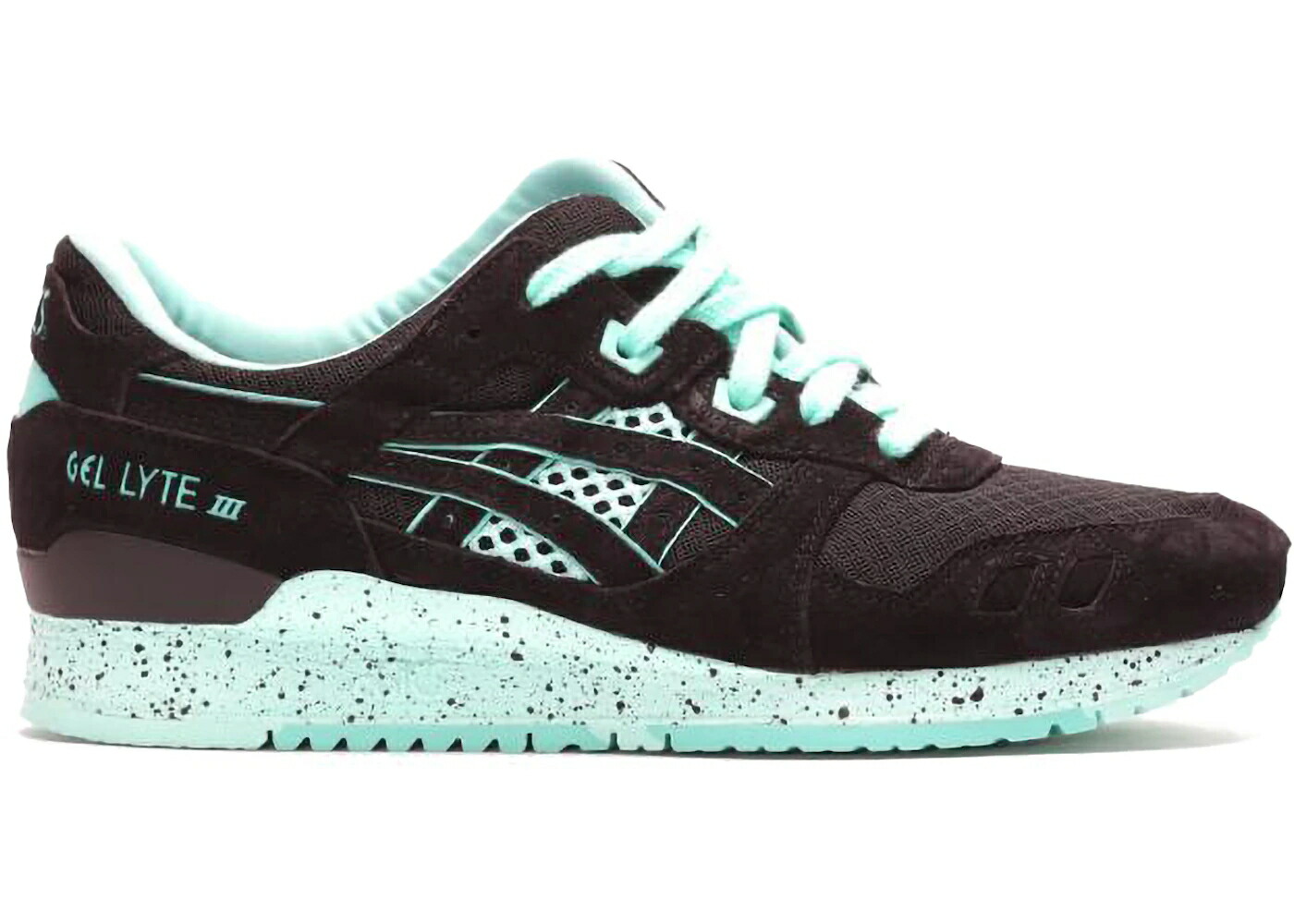 アシックス 先だつもの点火装置 黒いこと 黒いこと スニーカー メンズ ASICS GEL-LYTE III BLACK / BLACK BLACK