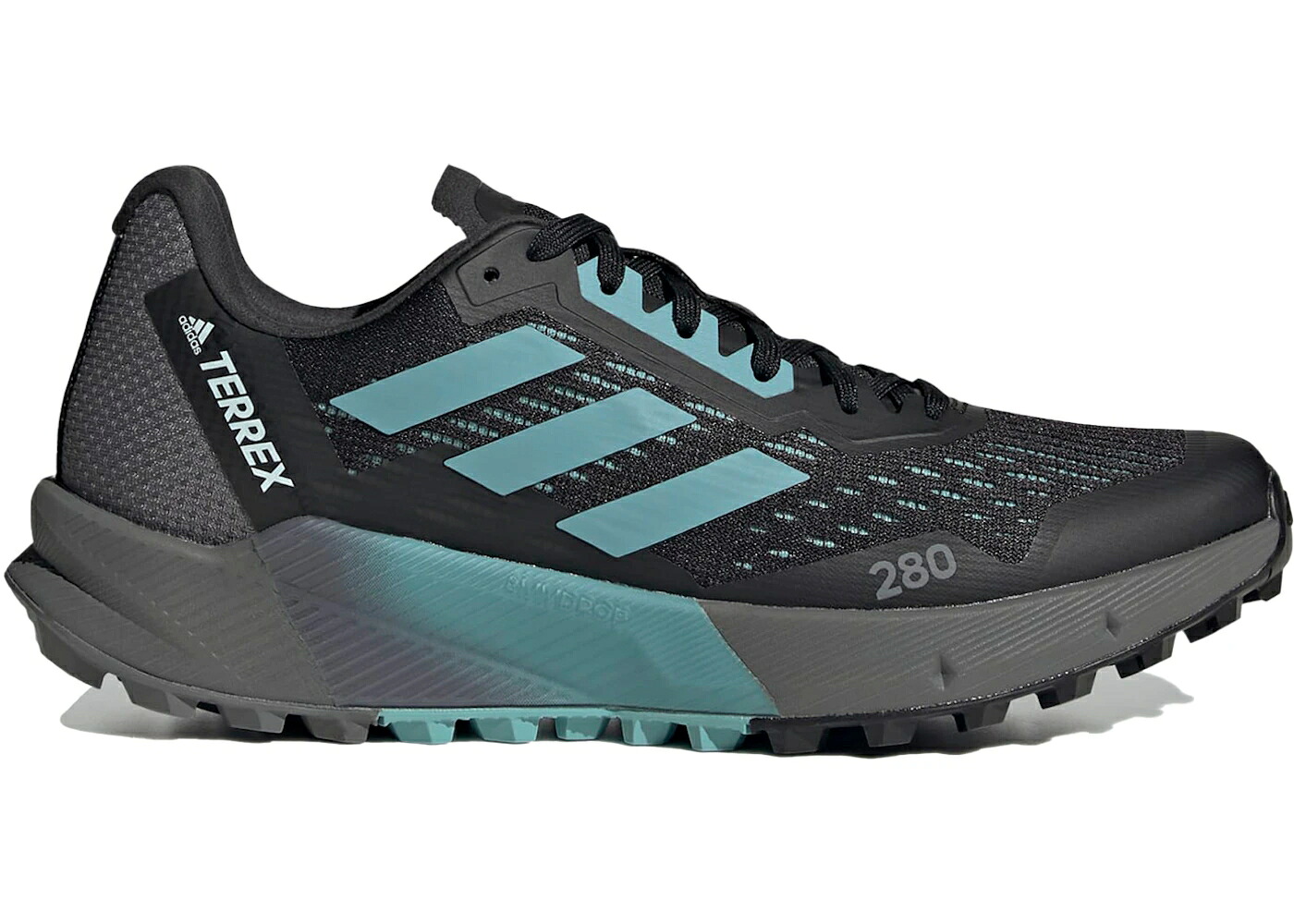アディダス フローレス 黒色 ブラック コア 白色 ホワイト WOMEN'S スニーカー レディース ADIDAS TERREX AGRAVIC FLOW 2 BLACK MINT TON (WOMEN'S) / CORE BLACK MINT TON CLOUD WHITE｜スニケス