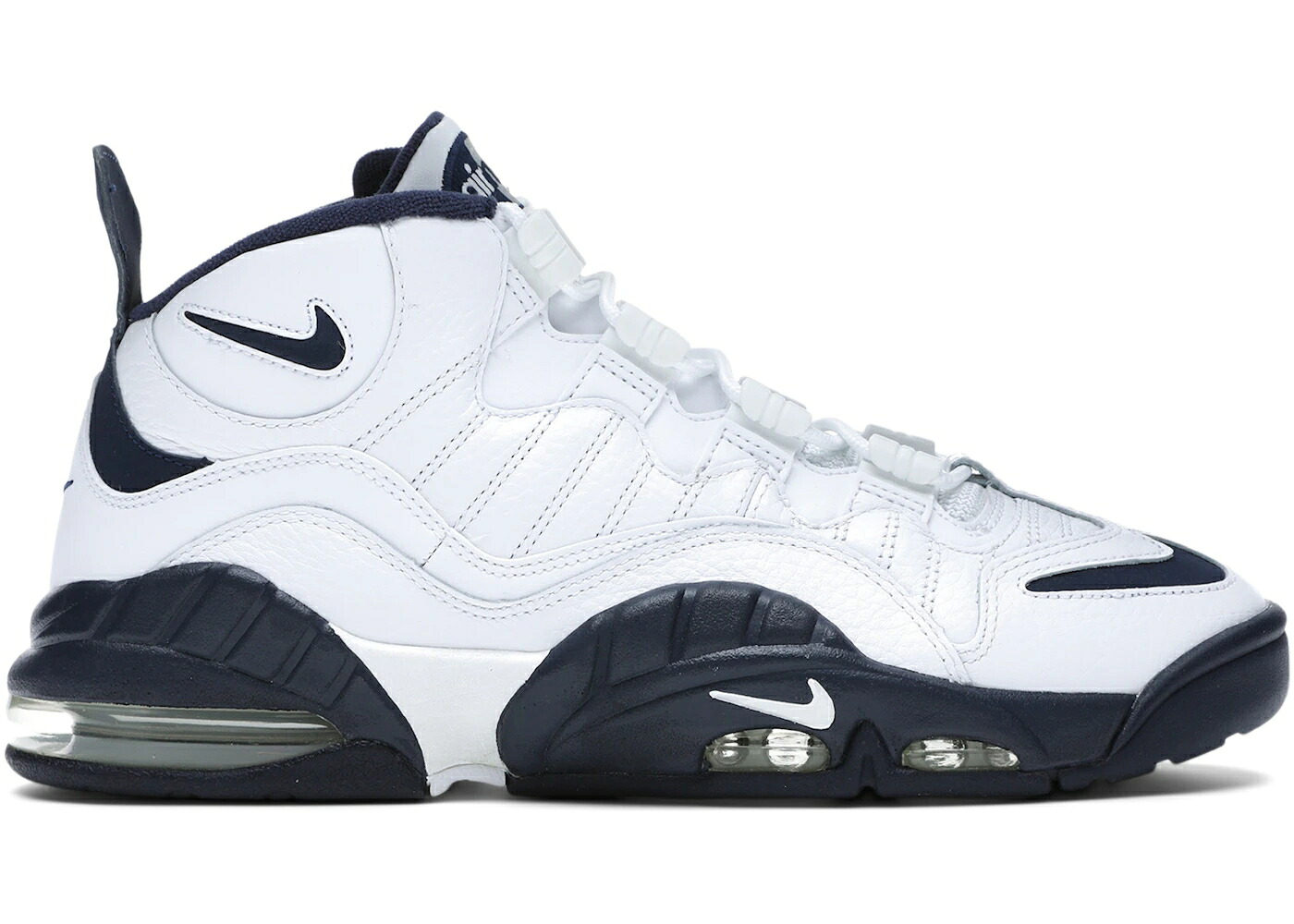 ナイキ マックス 白いこと 白いこと 紺色 米国海軍 エア湖マックス スニーカー メンズ NIKE AIR MAX SENSATION WHITE MIDNIGHT NAVY (2015) / WHITE MIDNIGHT NAVY WHITE