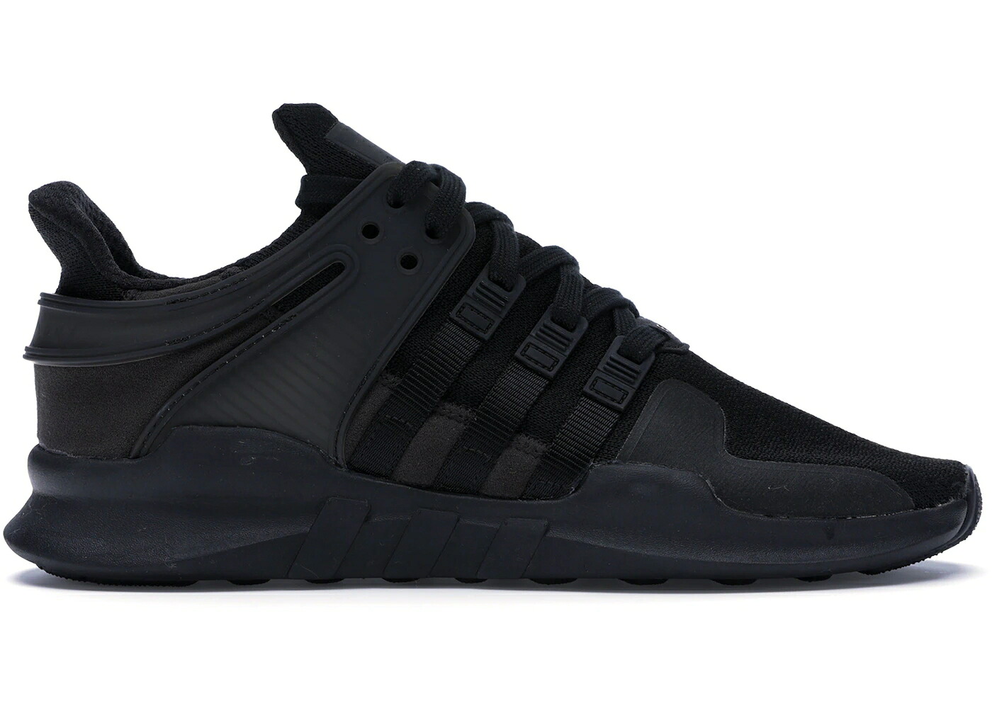 アディダス 黒いこと 黒いこと 白いこと 白いこと スニーカー メンズ ADIDAS EQT SUPPORT ADV TRIPLE BLACK / BLACK BLACK WHITE