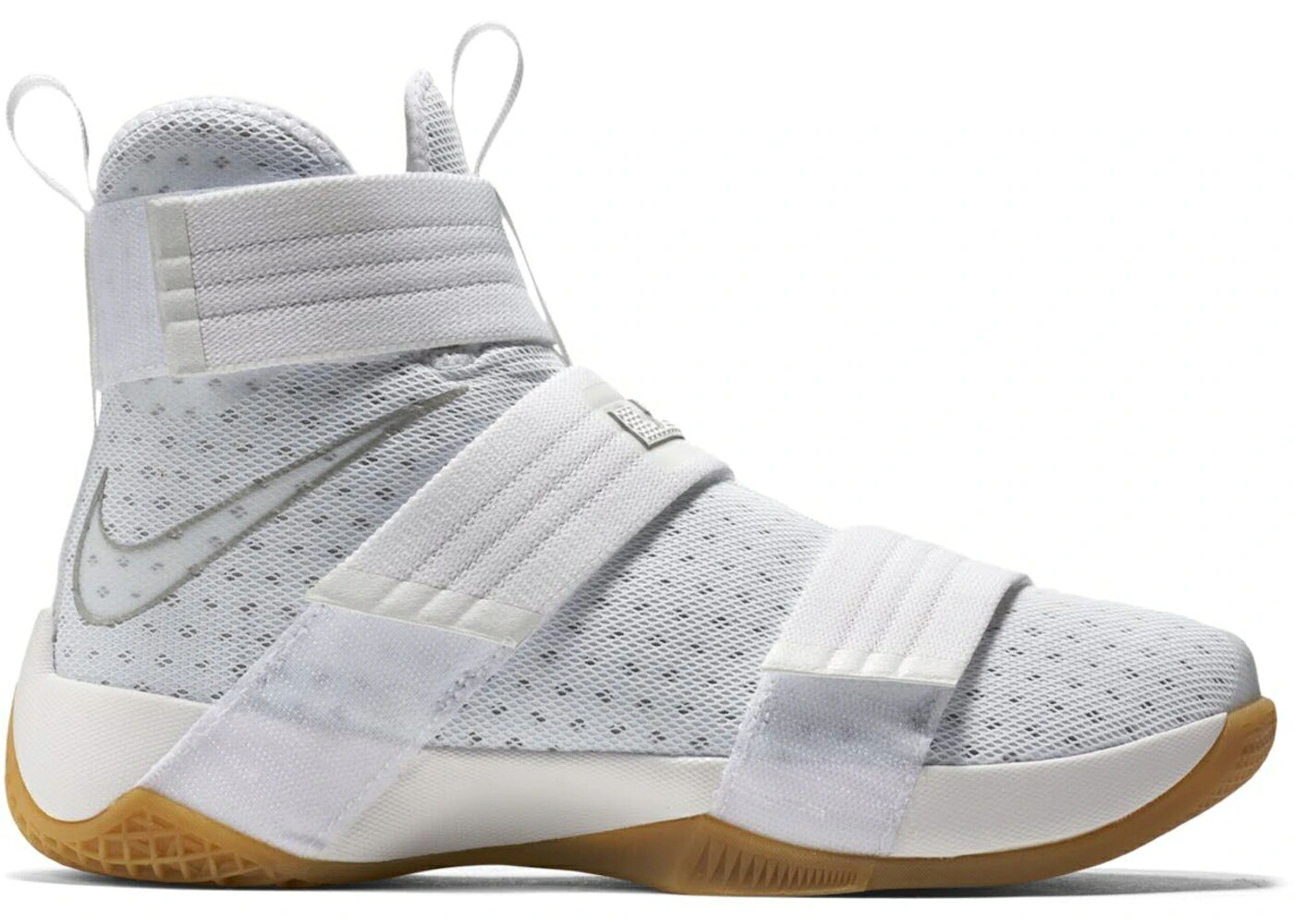 ナイキ レブロン 望遠レンズ ソルジャー 白いこと 白いこと しろがね色 しろがね色 スニーカー メンズ NIKE LEBRON ZOOM SOLDIER 10 STRIVE FOR GREATNESS / WHITE METALLIC SILVER WHITE