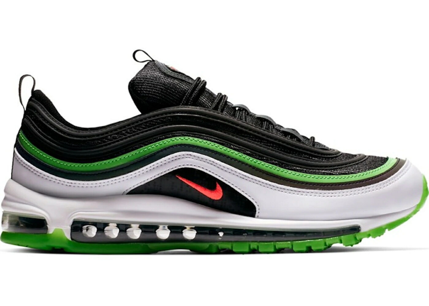 ナイキ マックス ダラス 黒いこと 黒いこと クリムゾン 白いこと 白いこと エア湖マックス スニーカー メンズ NIKE AIR MAX 97 DALLAS HOME / BLACK BRIGHT CRIMSON WHITE RAGE