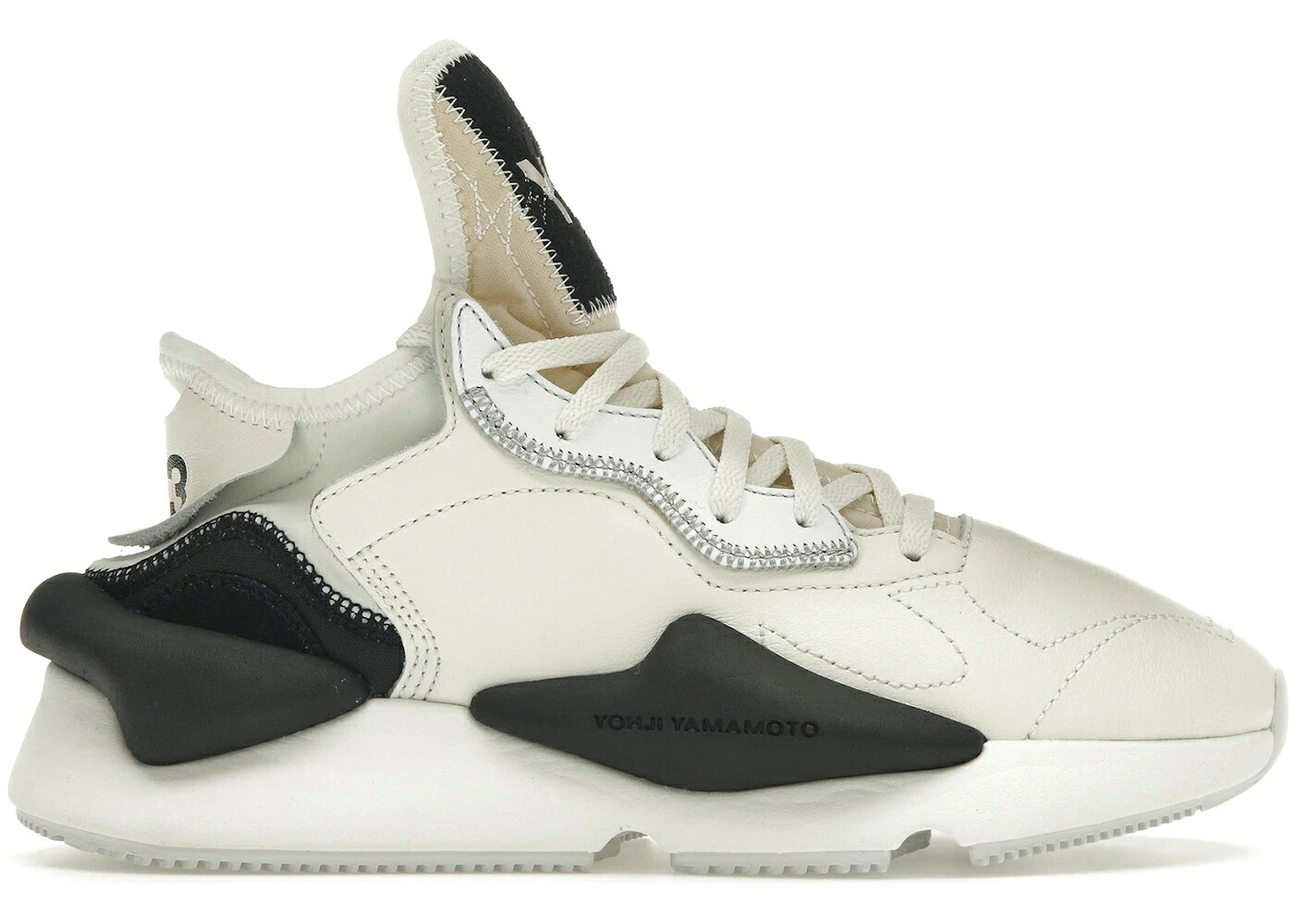 アディダス 皮膚軟化剤 黒いこと 黒いこと スニーカー メンズ ADIDAS Y-3 KAIWA CREAM BLACK / CREAM BLACK