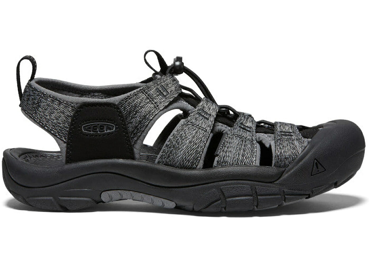 キーン 黒いこと 黒いこと しろがね色 スチール写真 薄墨色 薄墨色 スニーカー メンズ KEEN NEWPORT H2 SANDAL BLACK STEEL GREY / BLACK STEEL GREY