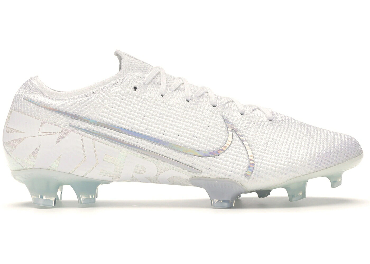 ナイキ サー青少年 エリート 白いこと 白いこと 青味 青み スニーカー メンズ NIKE MERCURIAL VAPOR 13 ELITE FG NUOVO WHITE / WHITE HYDROGEN BLUE WHITE