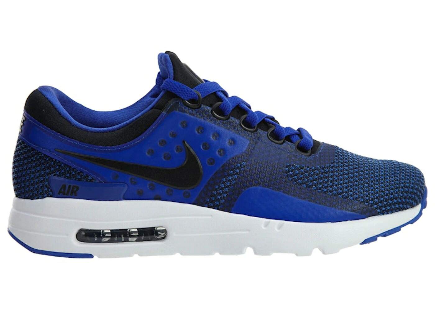 ナイキ マックス 無し 青碧 青碧 黒いこと 黒いこと エア湖マックス スニーカー メンズ NIKE AIR MAX ZERO ESSENTIAL BLACK/BLACK/PARAMOUNT BLUE / BLACK BLACK PARAMOUNT BLUE