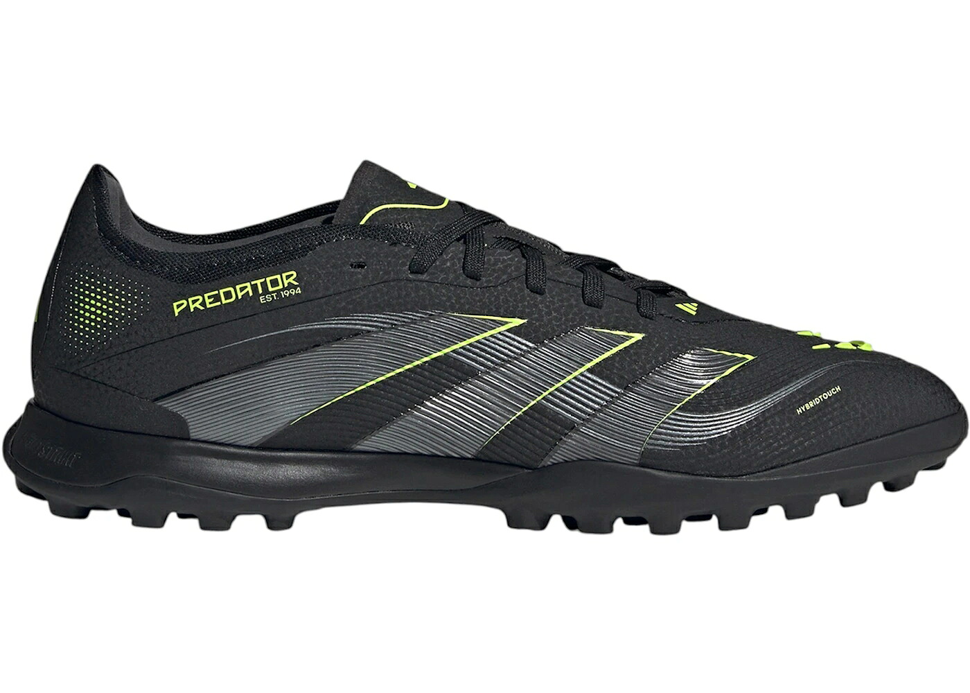 アディダス プレデター プロ ステルス コア 黒色 ブラック カーボン スニーカー メンズ ADIDAS PREDATOR PRO TF ELECTRIC STEALTH PACK / CORE BLACK CARBON LUCID LEMON｜スニケス 44,400円