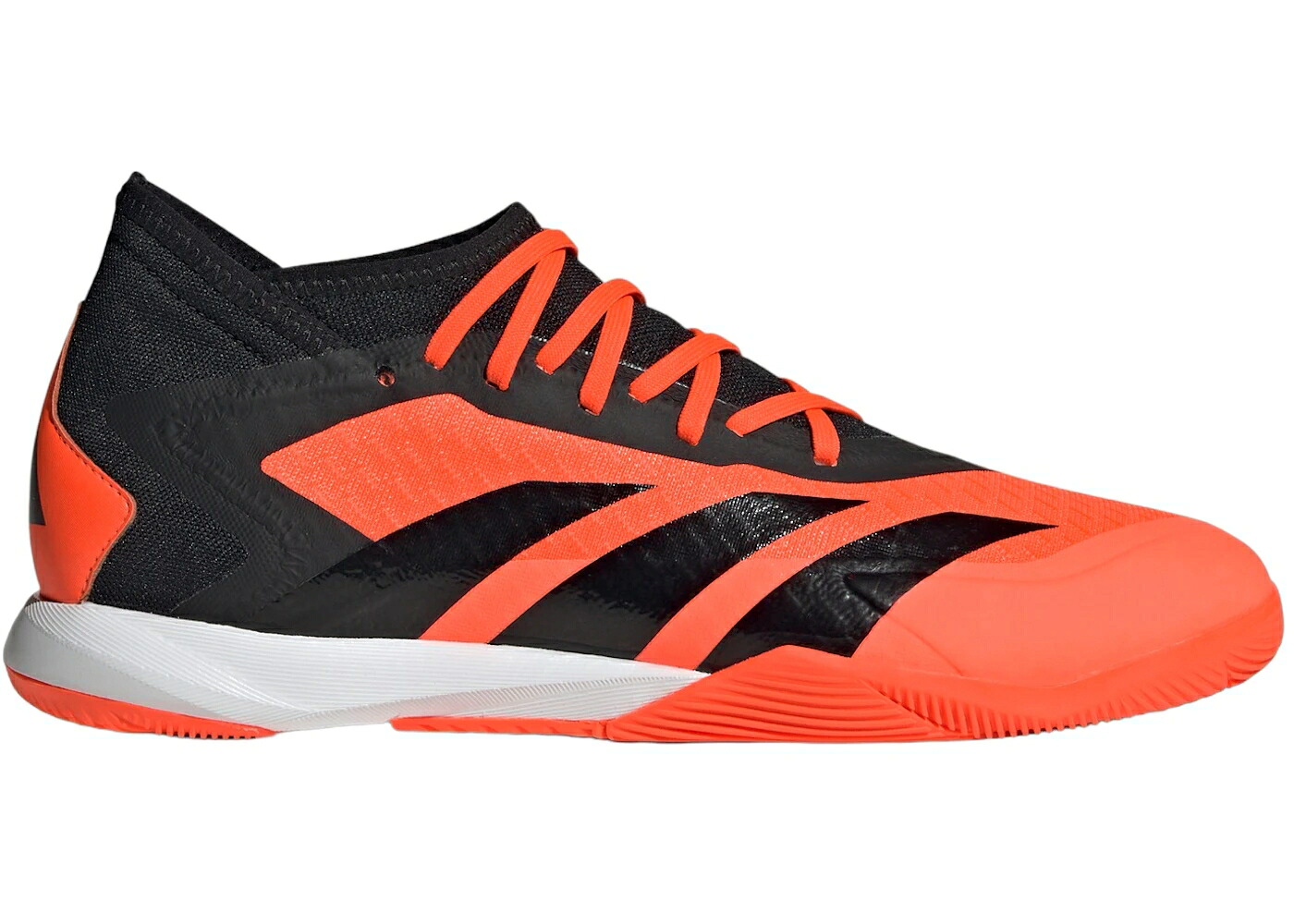 アディダス プレデター 野球クラブ 橙 オレンジ色 中核グループ 黒いこと 黒いこと ACCURACY.3 スニーカー メンズ ADIDAS PREDATOR INDOOR TEAM SOLAR ORANGE CORE BLACK / TEAM SOLAR ORANGE CORE BLACK