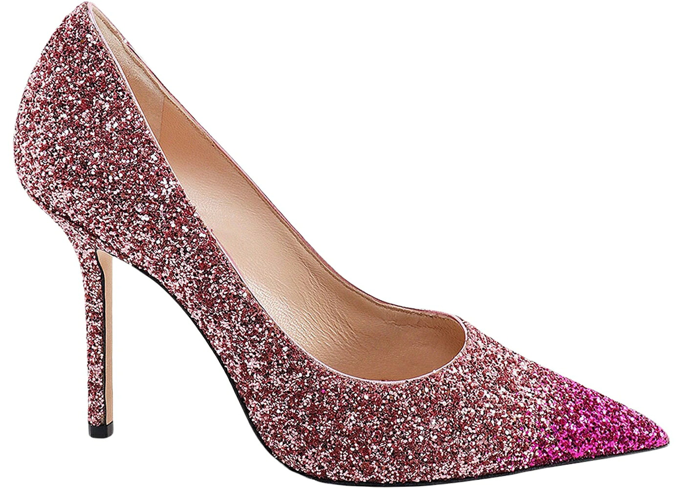 ジミーチュウ 揚水機 さくら色 スニーカー レディース JIMMY CHOO JIMMY CHOO LOVE 85MM PUMP PINK GLITTER / PINK FUSCHIA